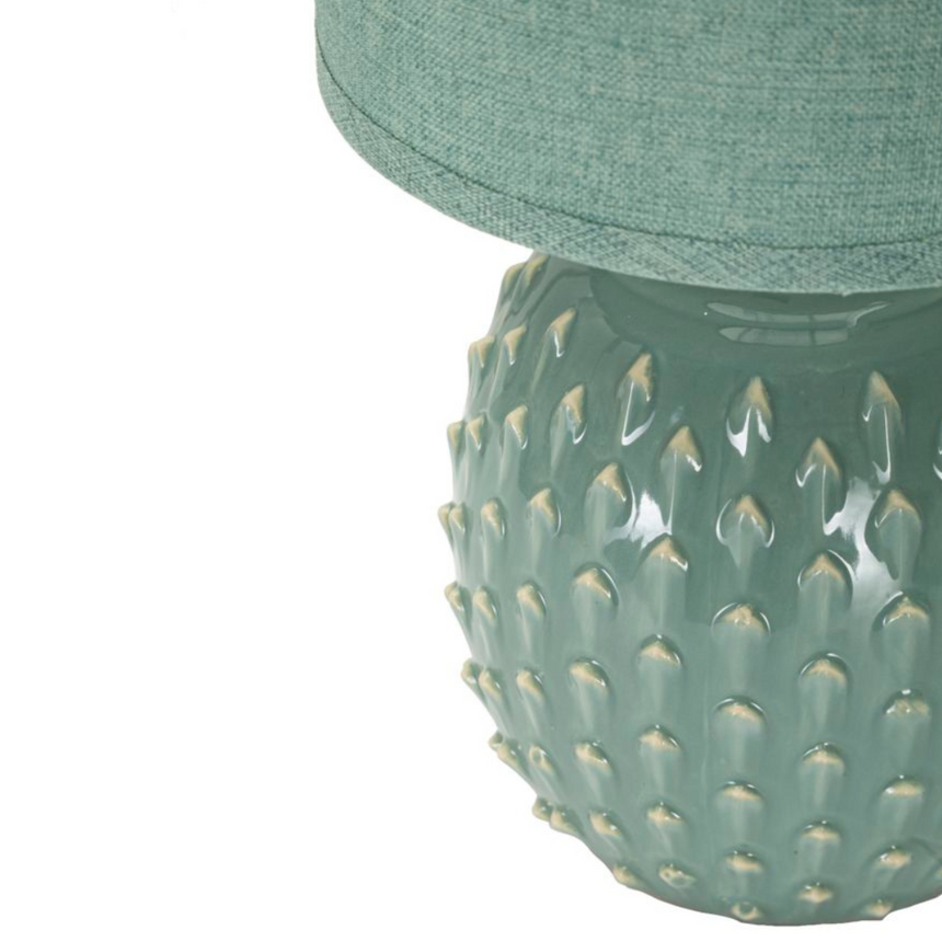 Monkey resin table lamp 34cm