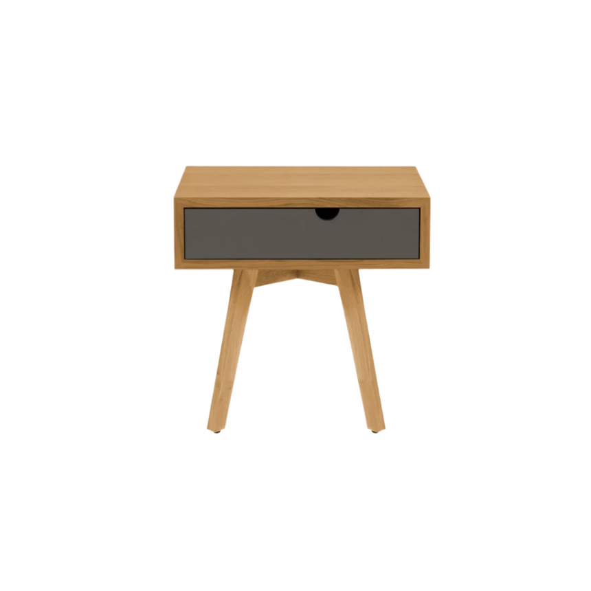 Noa wooden bedside table