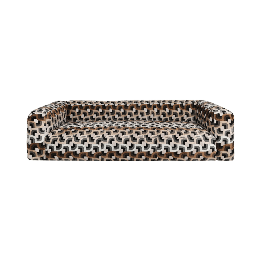 Olivier 3-seater fabric sofa