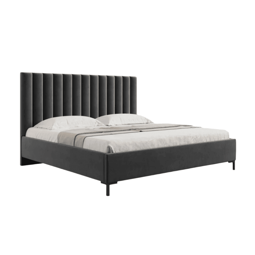 Allison velvet bed frame 160x200