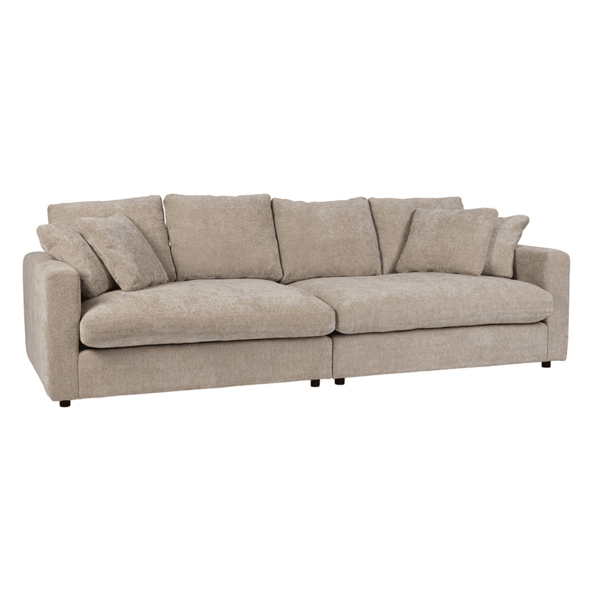 Sense 3-seater fabric sofa