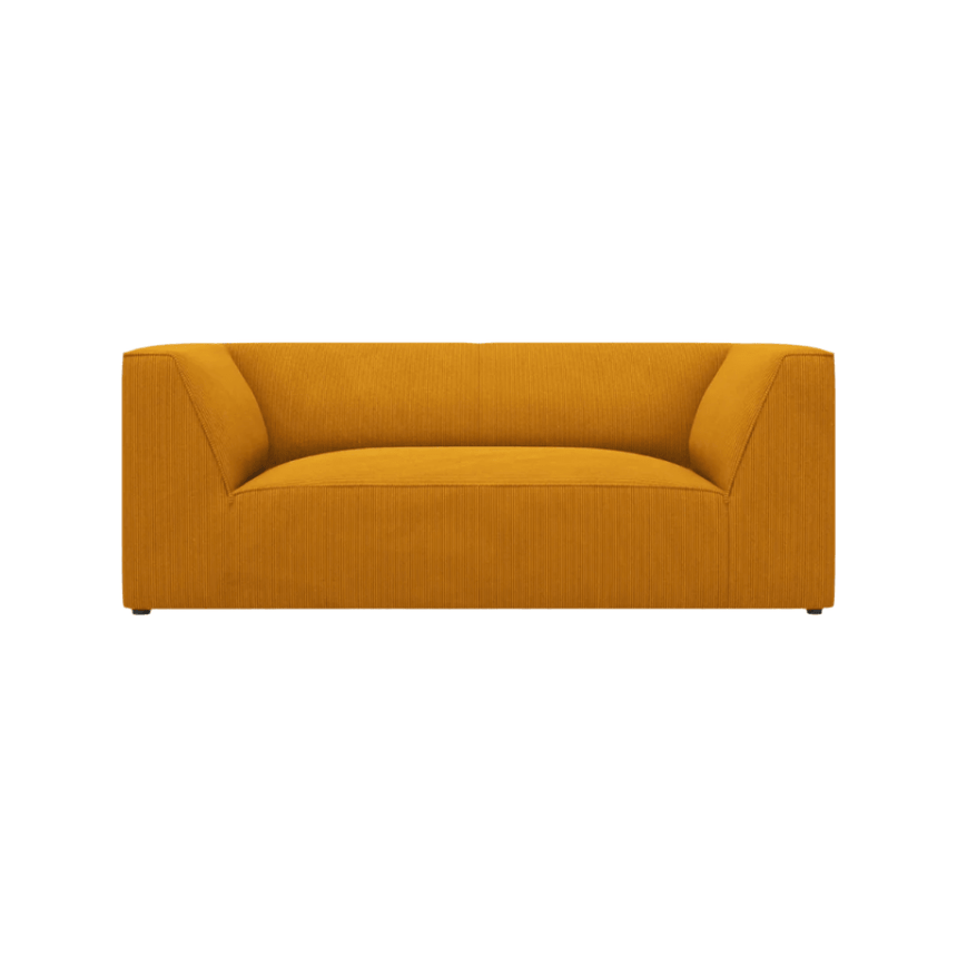 Ruby 2-seater corduroy sofa