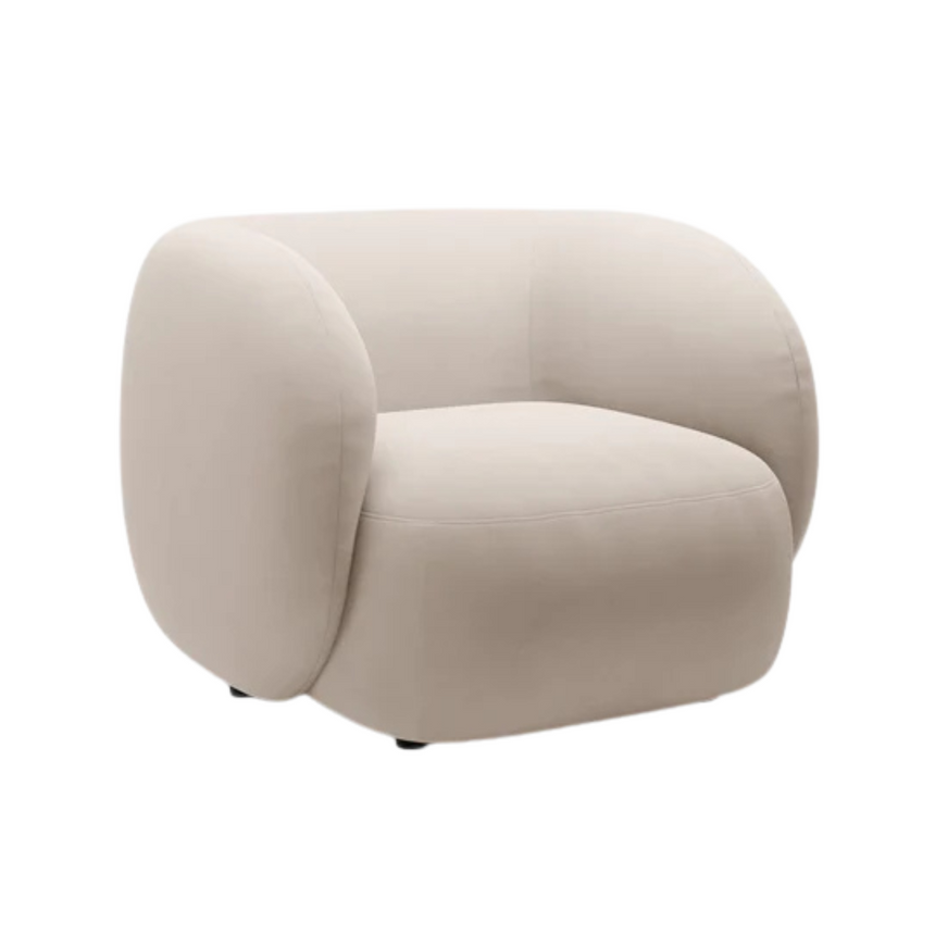 Kate bársony fotel 89x76x108