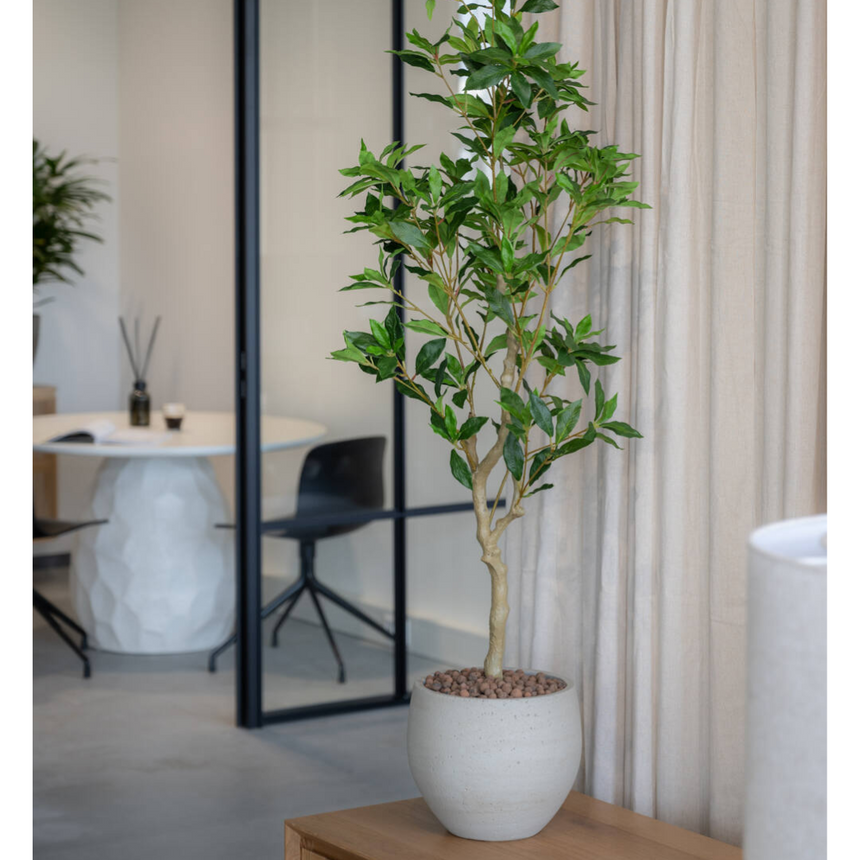 Mini Orb stone flower pot Ø32