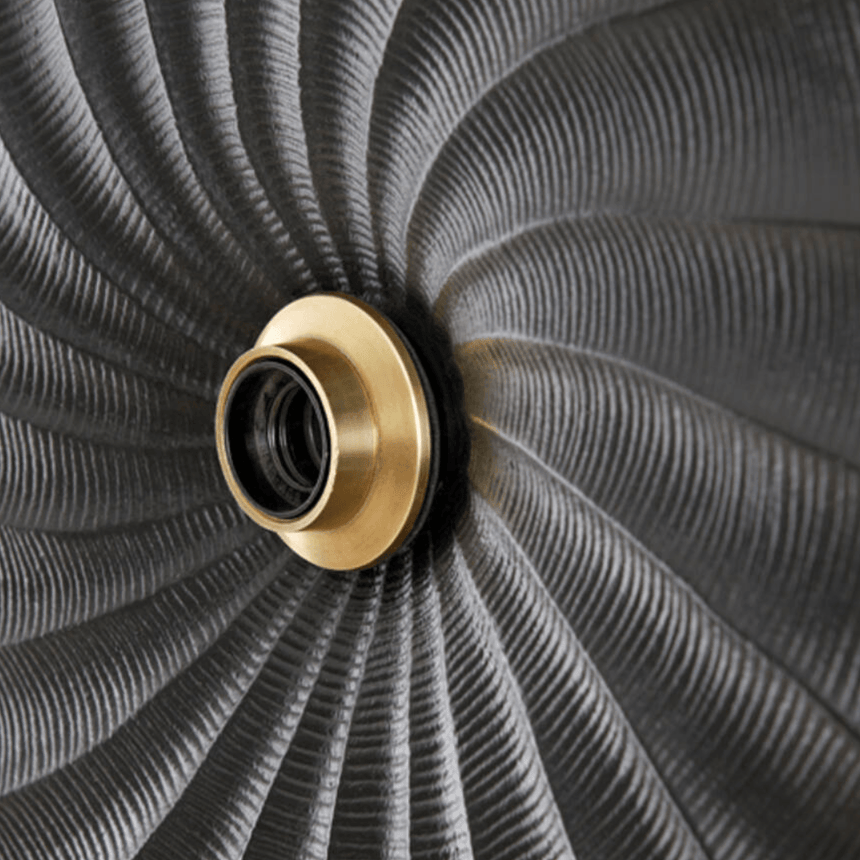 Bapato metal wall lamp Ø39