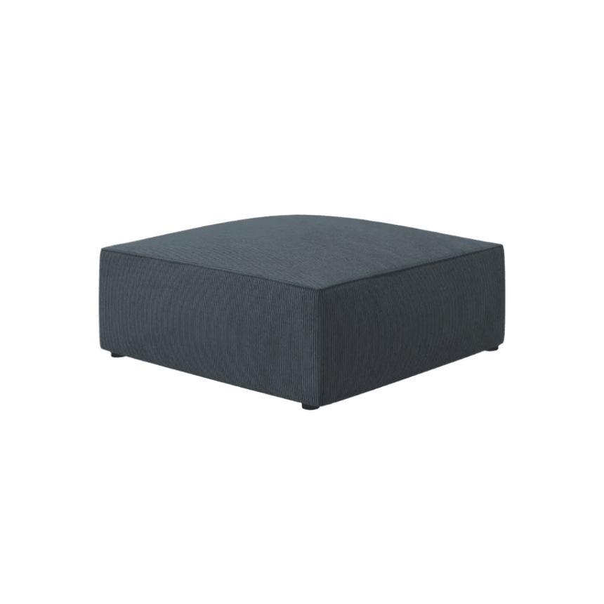 Ruby corduroy pouf