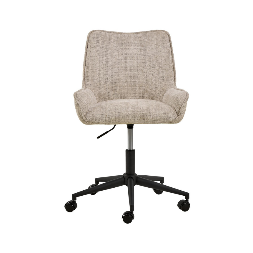 Eddie fabric swivel chair
