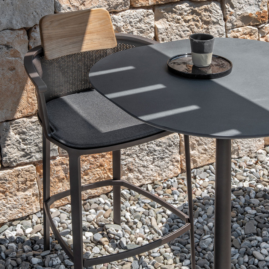 Nicolette kerti bárszék