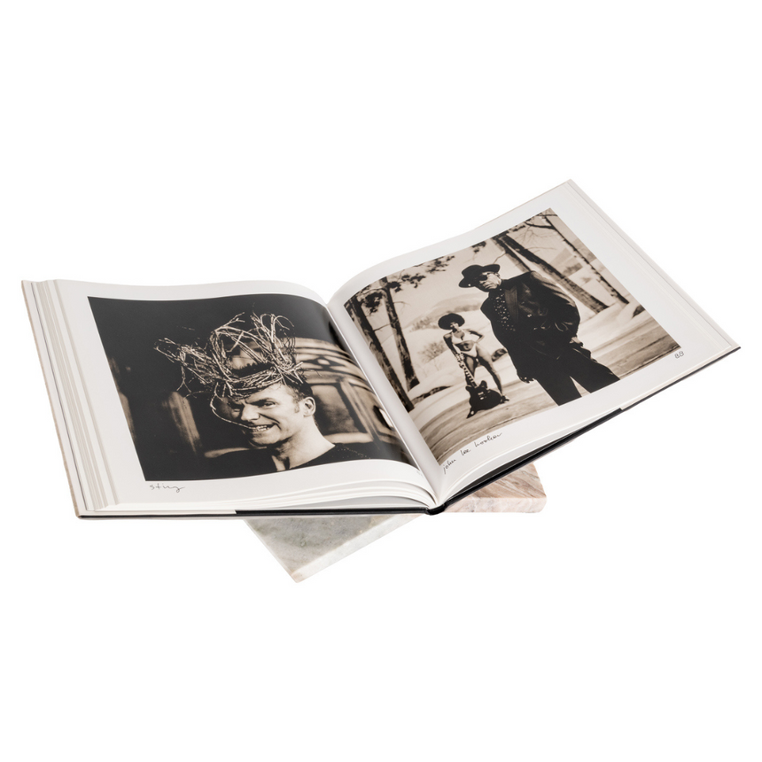 Fancy marble bookcase