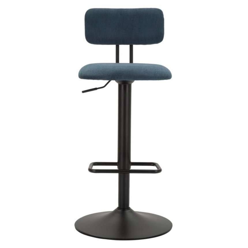 Light kordbársony bárszék szettben