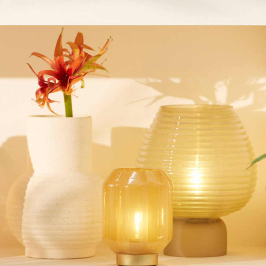 Alenna üveg asztali lámpa Ø22