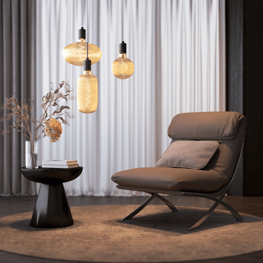 Pulse M Lille Gold Flex izzó, LED E27