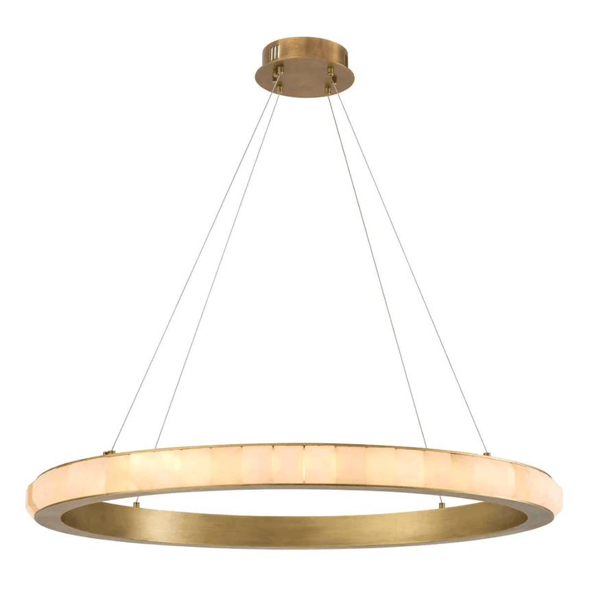 Cabildo plaster chandelier
