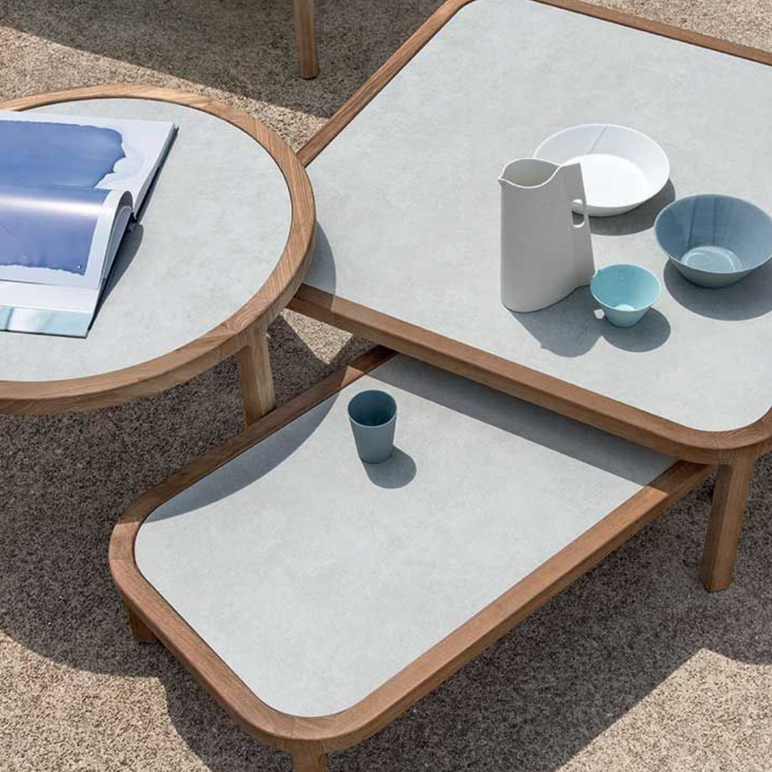 Kilt garden coffee table