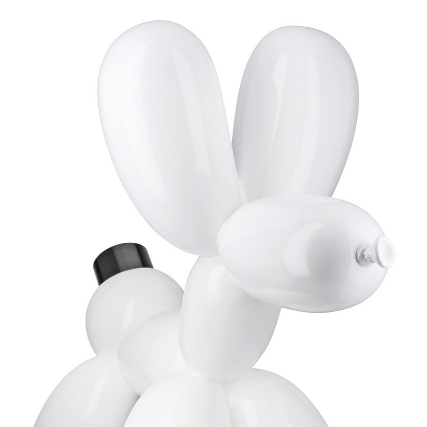 Dog műgyanta asztali lámpa