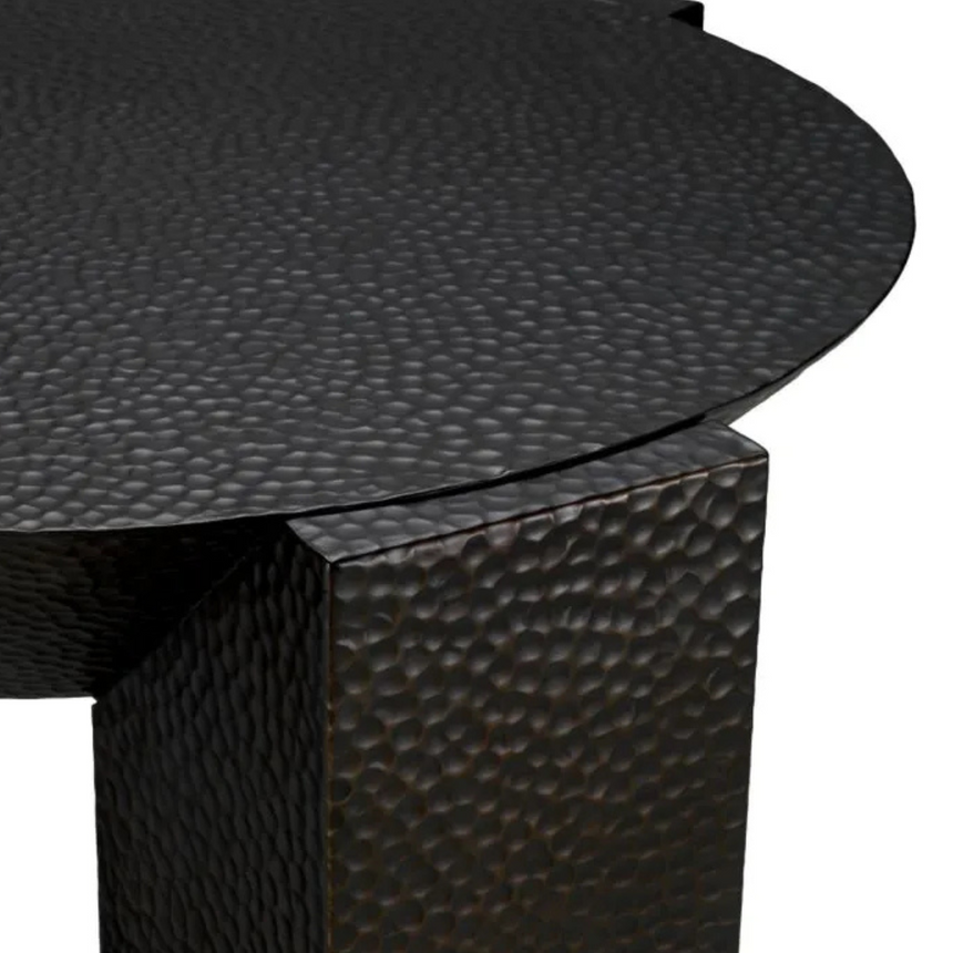 Oscuro fém lerakóasztal