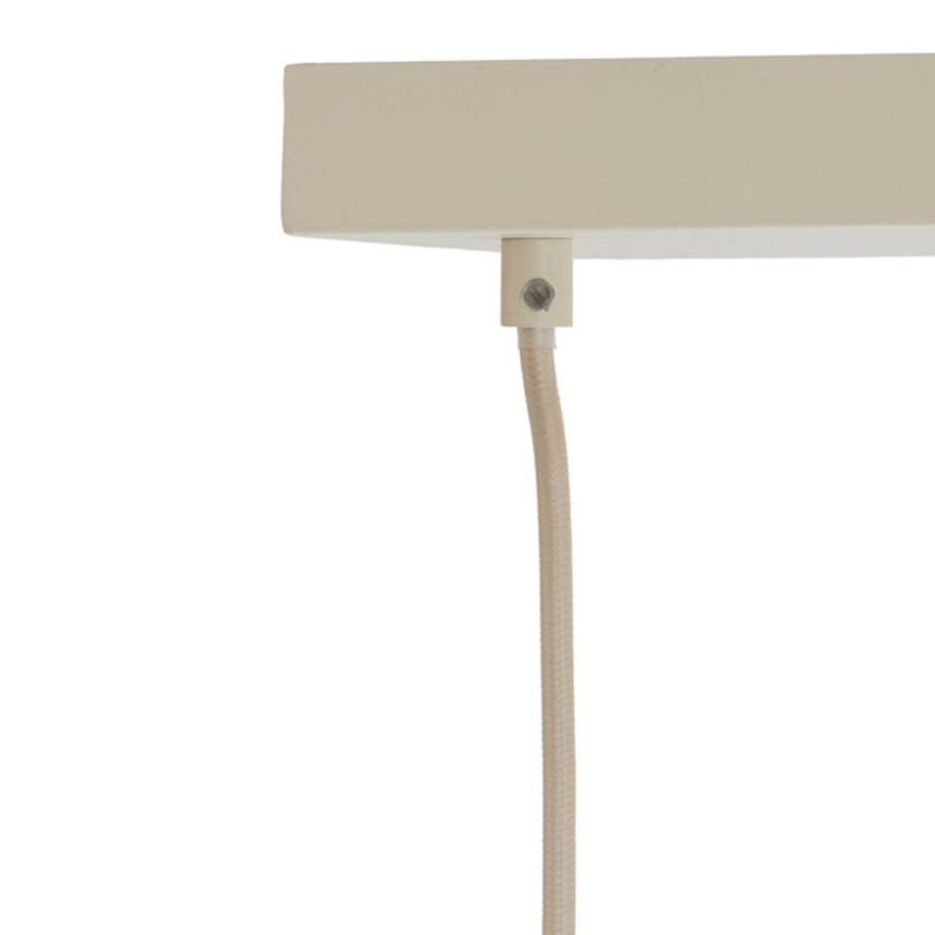 Bisho glass pendant lamp 5 bulbs