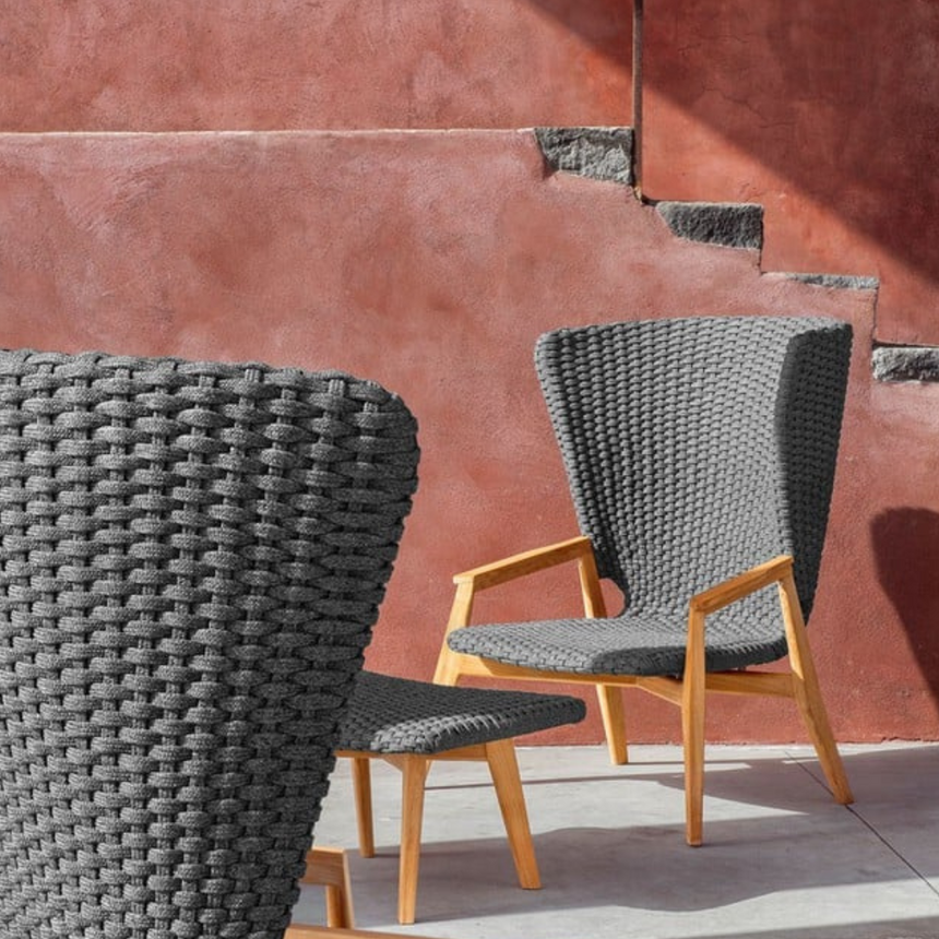 Knit Lounge kerti fotel