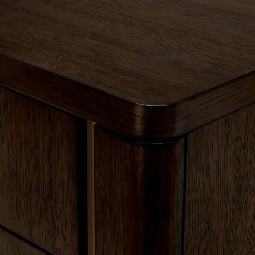Modesto wooden bedside table