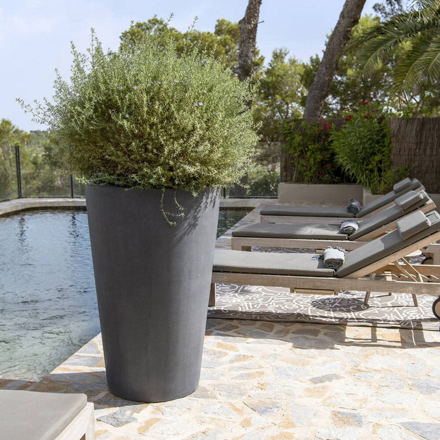 Belle stone flower pot Ø47