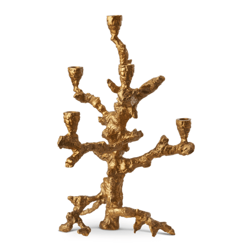 Apple Tree metal candle holder 53cm