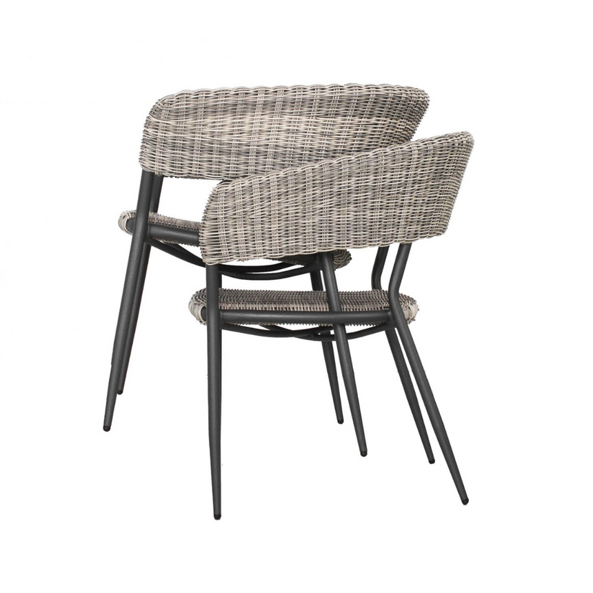 Java szövet kerti szék