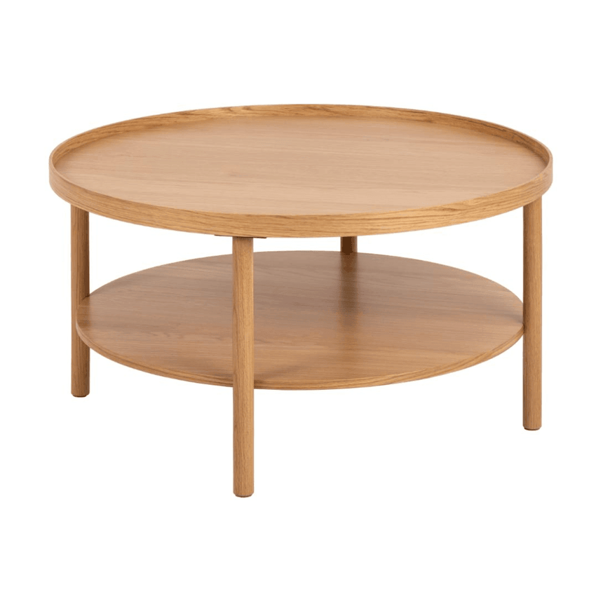 Banbury wooden coffee table Ø80