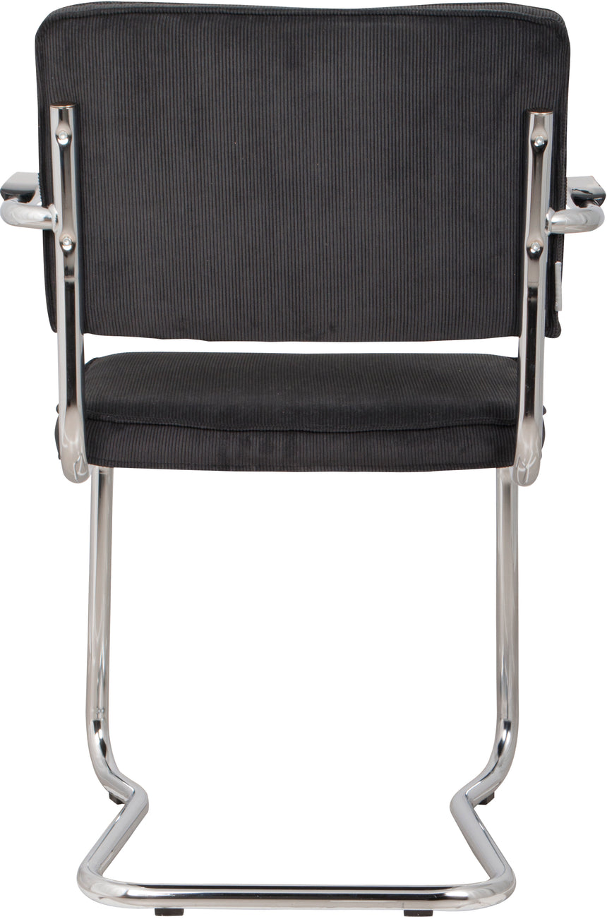 Ridge Kink Rib karfás kordbársony szék