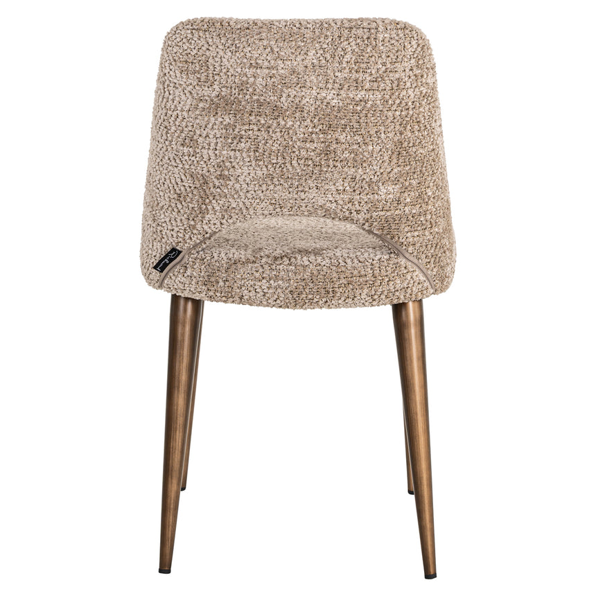 Delphine fabric low bar stool