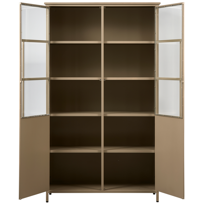 Exhibit 2-door metal cabinet 170x99