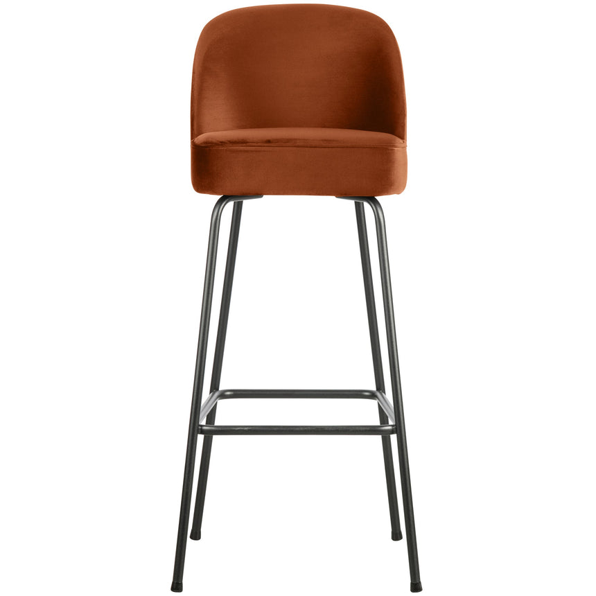 Vogue bársonyhatású bárszék 80 cm