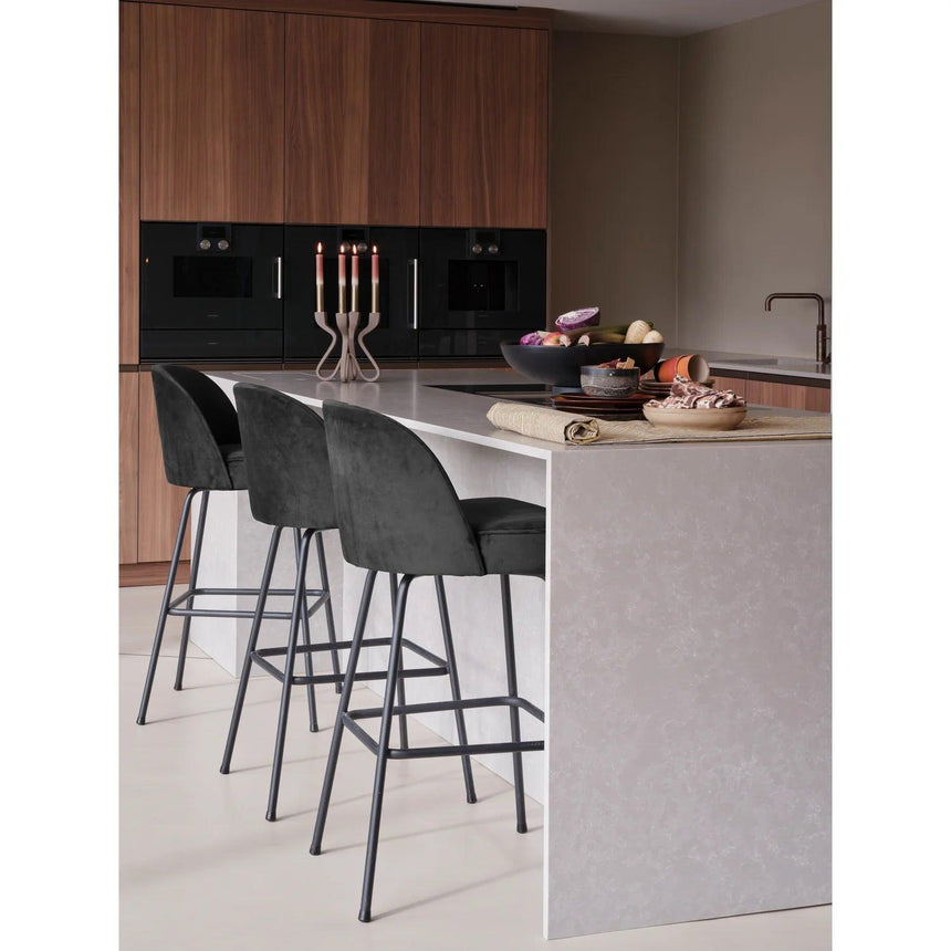 Vogue velvet bar stool