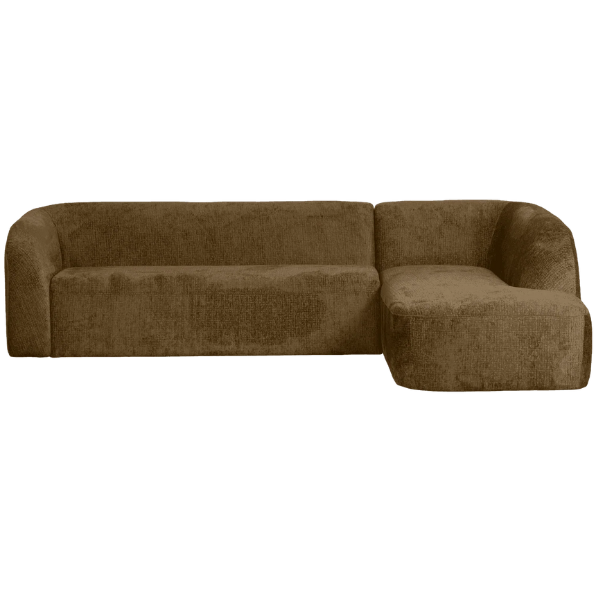 Sloping jobbos bársony sarokkanapé