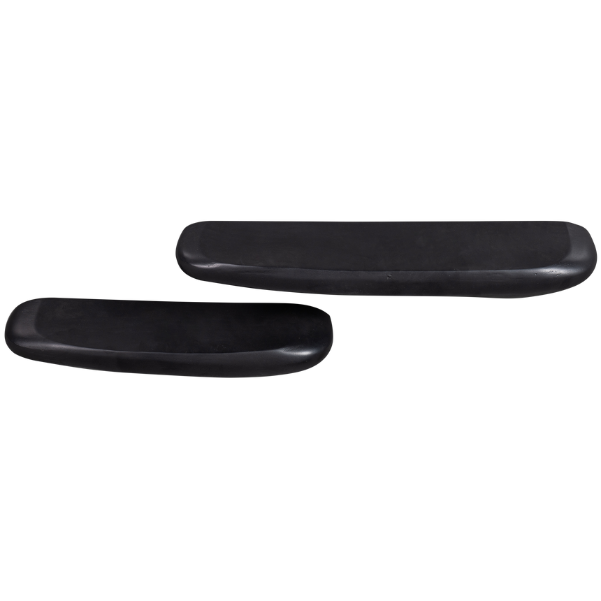 Rock metal shelf large