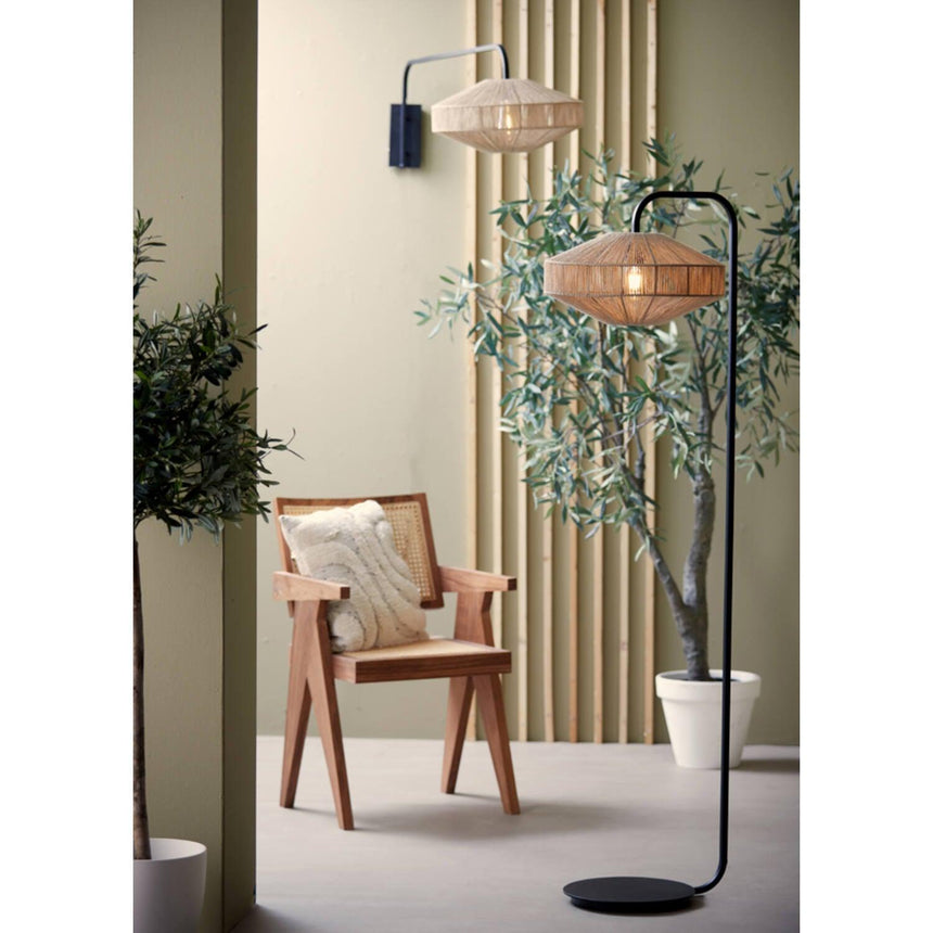 Lyra rope floor lamp