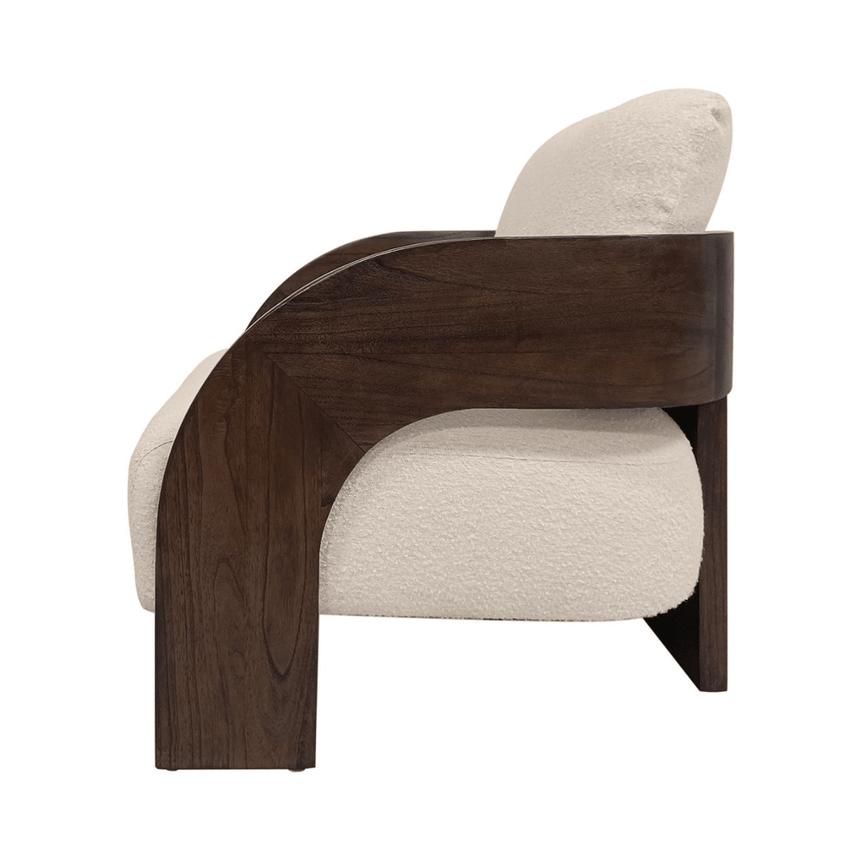 Maravi fabric armchair