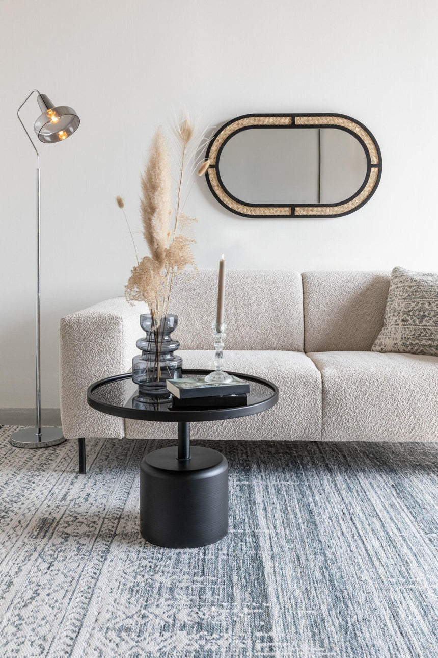 Aida ovális fém tükör-3