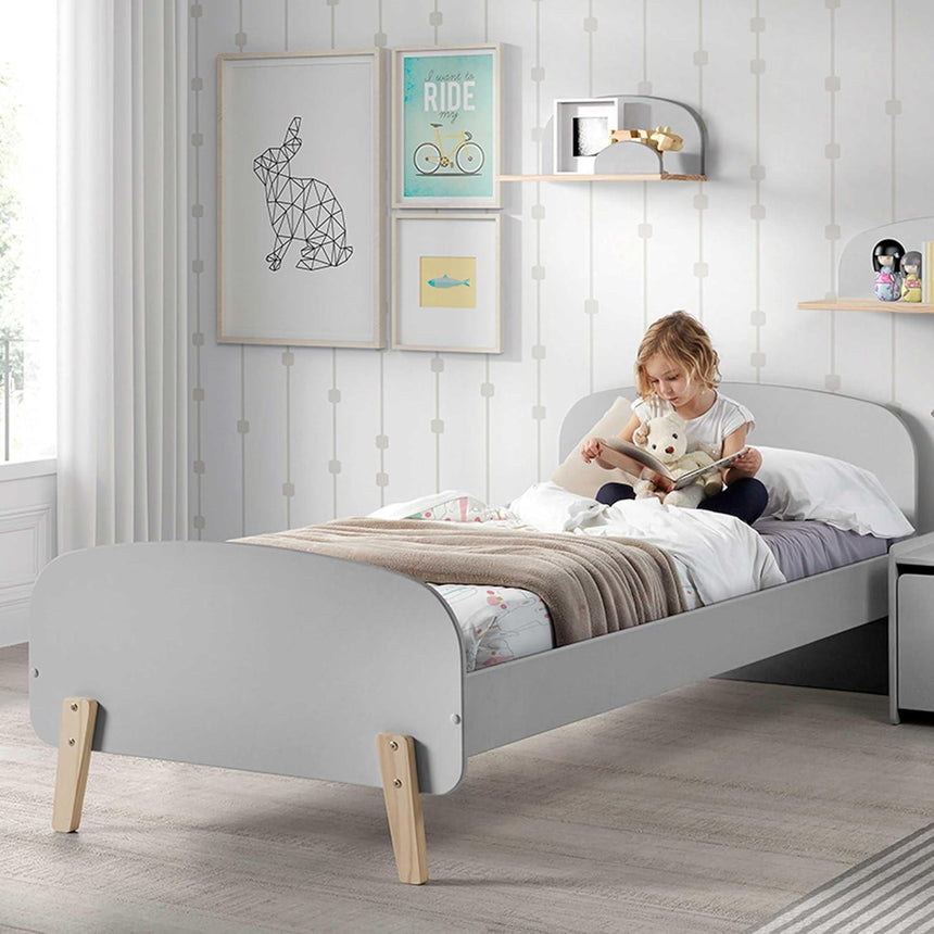 Kiddy wooden children's bed, 90x200