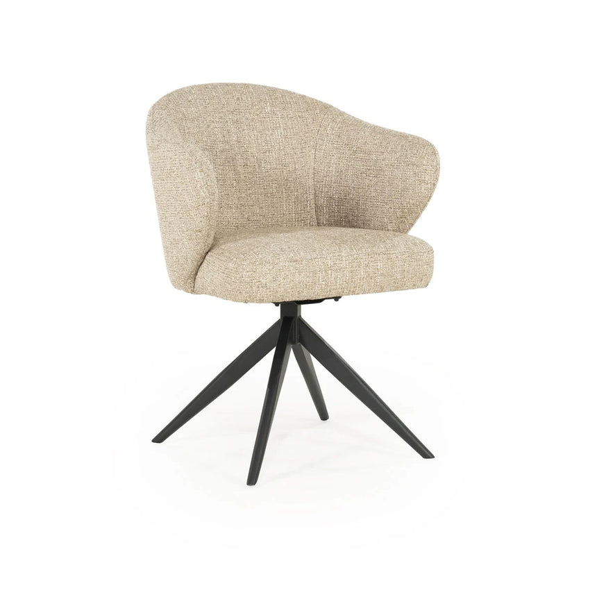 Connor szövet forgószék fém lábbal