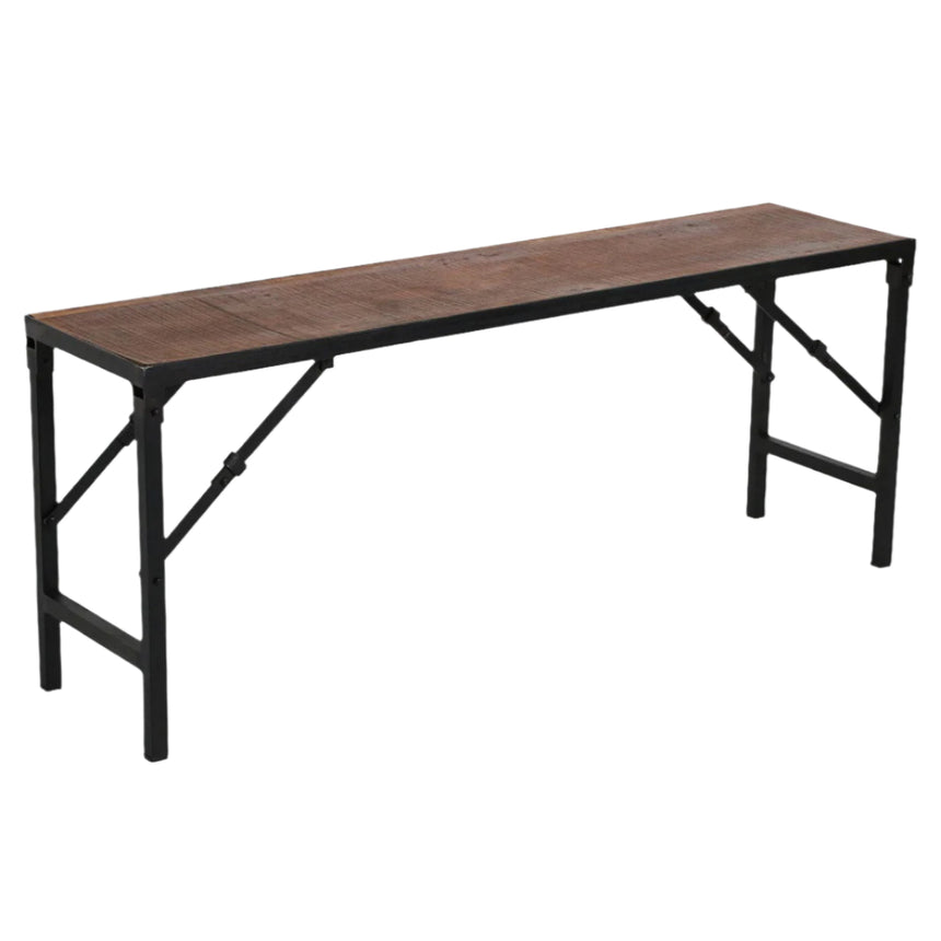 Factory wooden folding bench