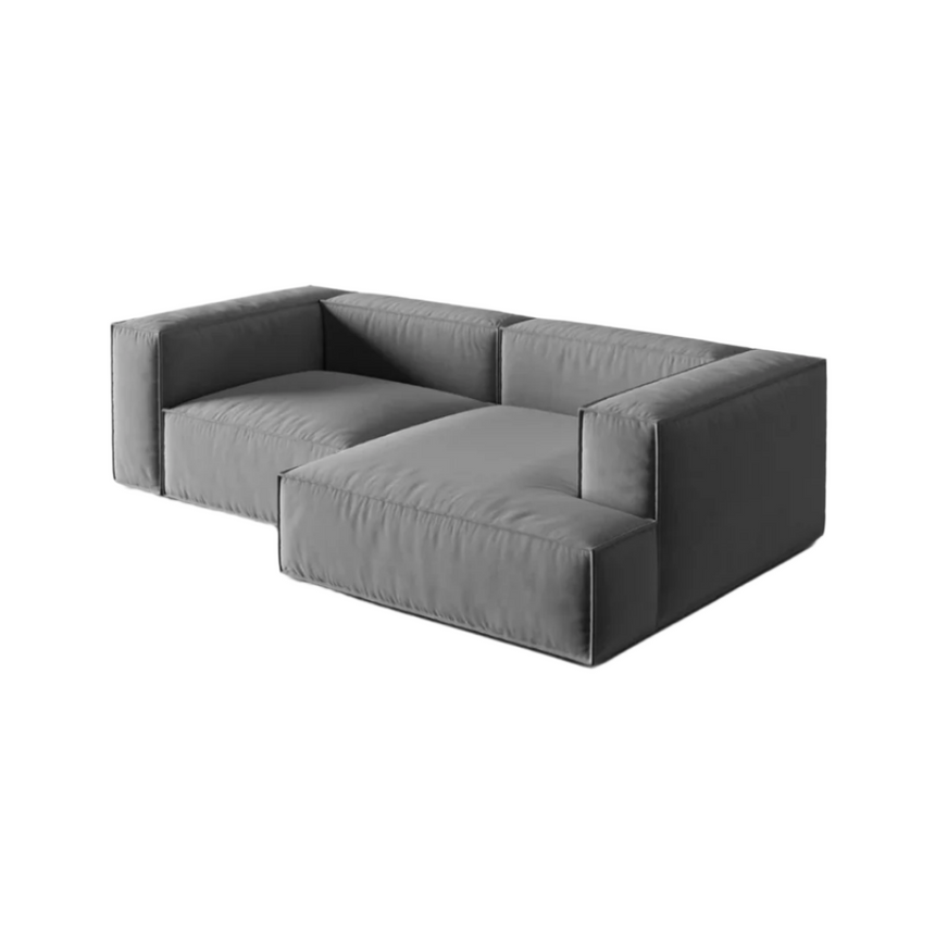 Nuria jobbos bársony sarokkanapé 252