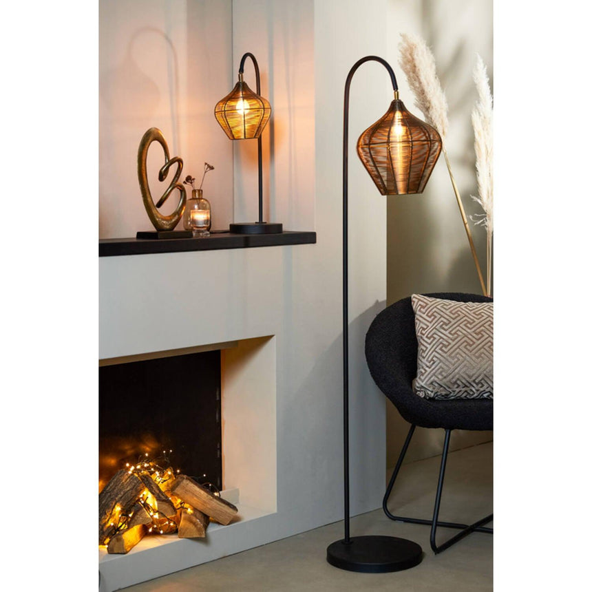 Alvaro metal floor lamp