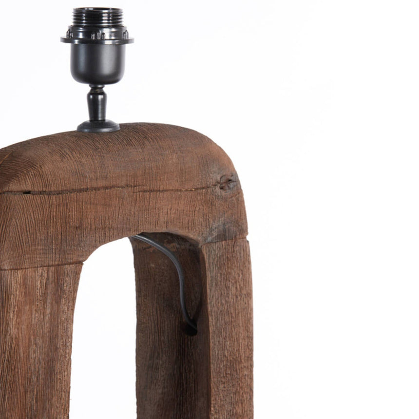 Kelafo wooden floor lamp