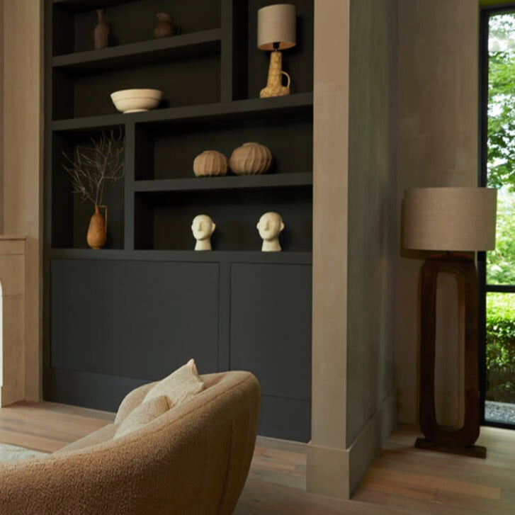 Kelafo wooden floor lamp