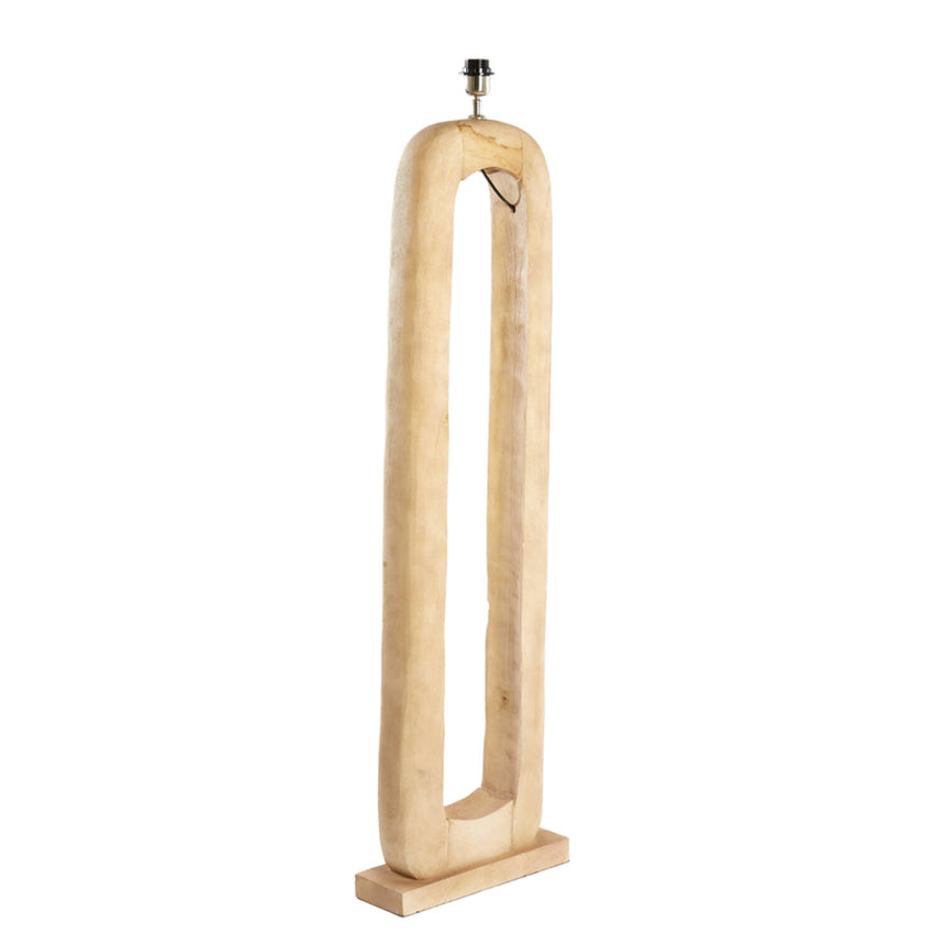Kelafo wooden floor lamp