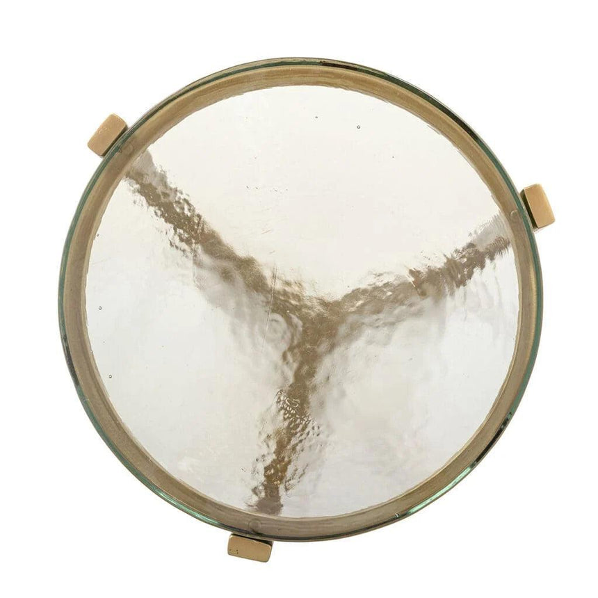 Aubrey üveg lerakóasztal - Dutch Home