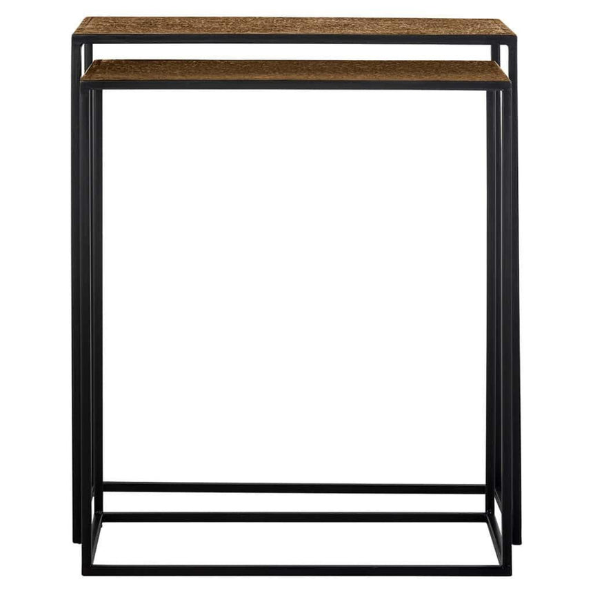 Bristol fém konzolasztal szettben - Dutch Home