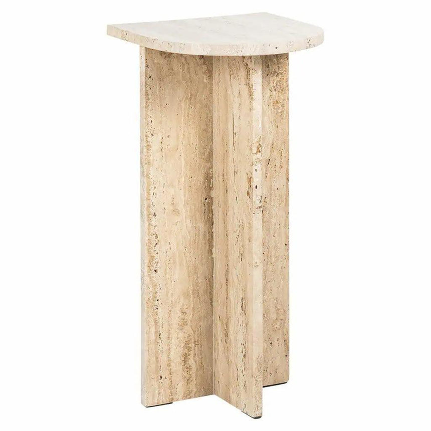 Costello Limestone Side Table