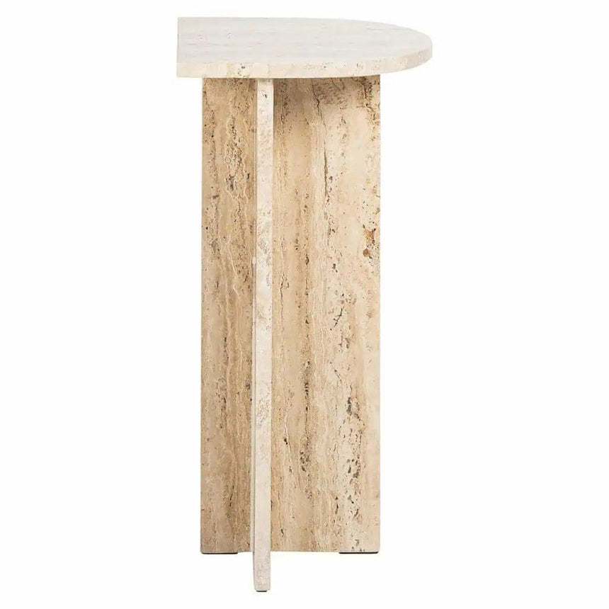 Costello Limestone Side Table
