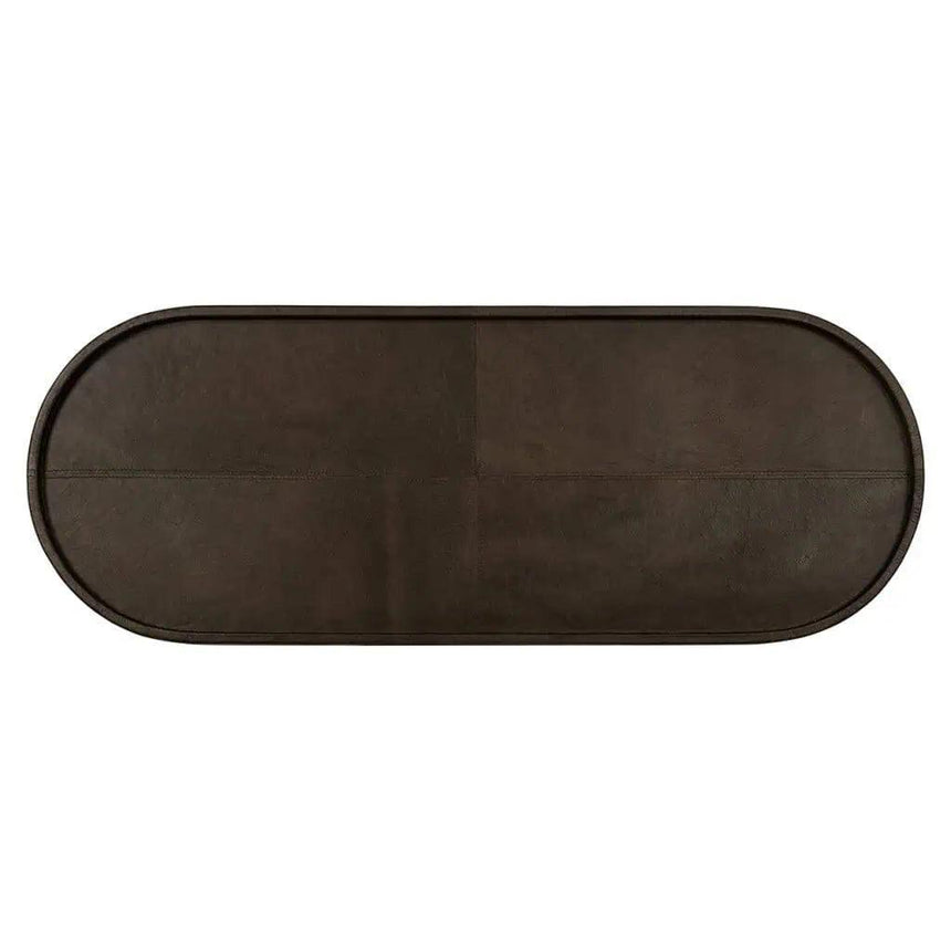 Zillon leather console table